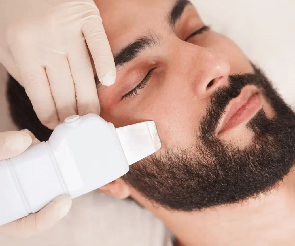 medical facial for men